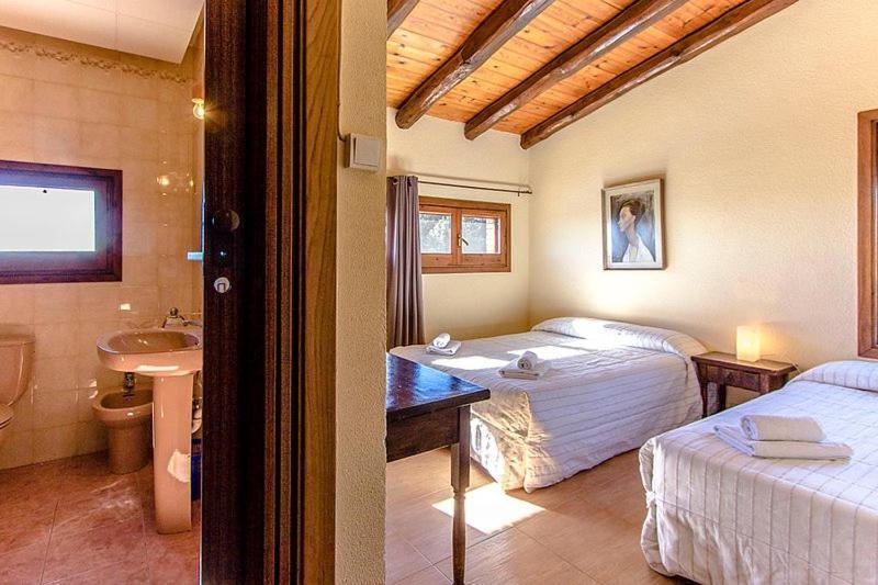 Casa Rural Can Panxa Sant Pere de Vilamajor Esterno foto